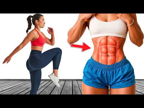 10 ABDOMINAIS EM PÉ para Perder Barriga em 7 Dias | 15 Min Abs Em Pé Para Perder Barriga thumbnail