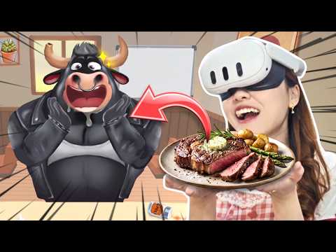 Buat Steak dari Daging Pelanggan Aku! [Cooking Clash VR] thumbnail