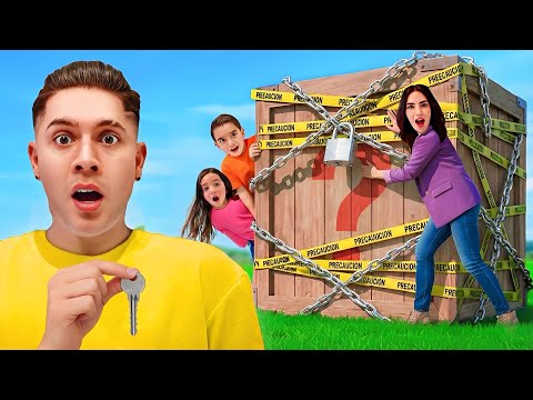 LLEGO una CAJA MISTERIOSA a NUESTRA CASA  thumbnail