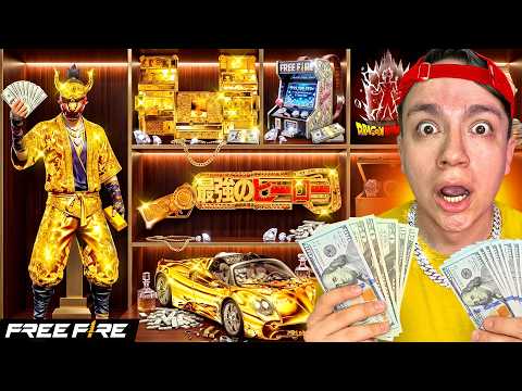 SOLO PUEDO USAR COSAS DE RICOS EN FREE FIRE🤑!! thumbnail