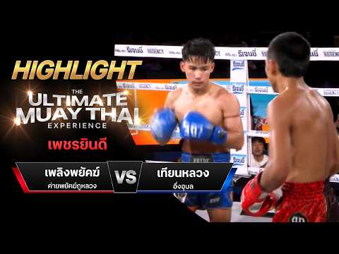 ไฮไลท์มวยไทย เพชรยินดี : เพลิงพยัคฆ์ ค่ายพยัคฆ์ภูหลวง พบ เทียนหลวง อึ่งอุบล thumbnail
