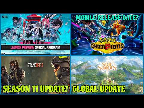 NTE Preview Program, Pokémon Champions Mobile, Star Sailor Registration, Standoff 2 | Hindi | thumbnail