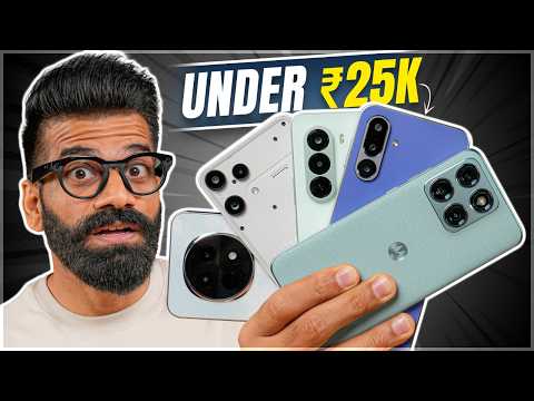 Best Smartphones Under ₹25,000 - June 2026🔥🔥🔥 thumbnail