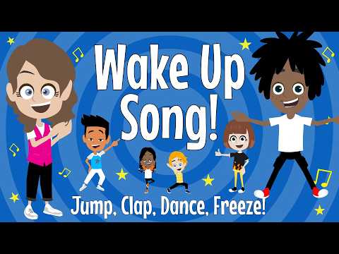 Jump Clap Dance Freeze | High Energy Wake Up Song for Kids (Brain Break Song) thumbnail