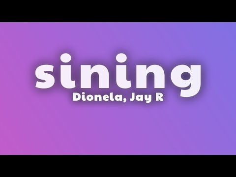 Dionela - sining (Lyrics) ft. Jay R thumbnail