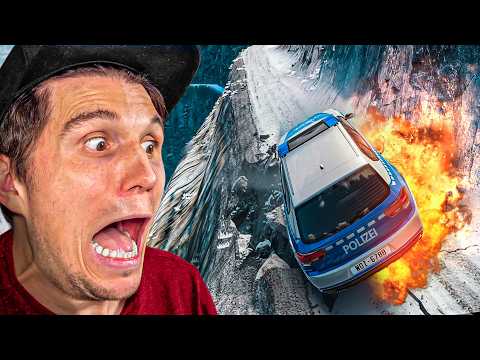Ich fahre die gefährlichste Straße der Welt in BEAMNG thumbnail