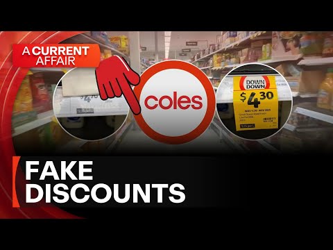 Landmark Federal Court ruling finds Coles misled shoppers with fake discounts | A Current Affair thumbnail