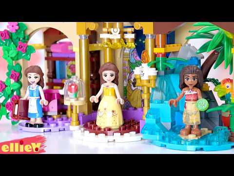 I built a tiny display nook for Moana 🏝️ LEGO custom room build thumbnail