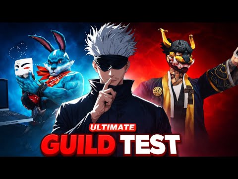 HARDEST GUILD TEST ON LIVE ? JOIN IF YOU CAN ☠️ INDIAN SERVER ?? FREE FIRE MAX thumbnail