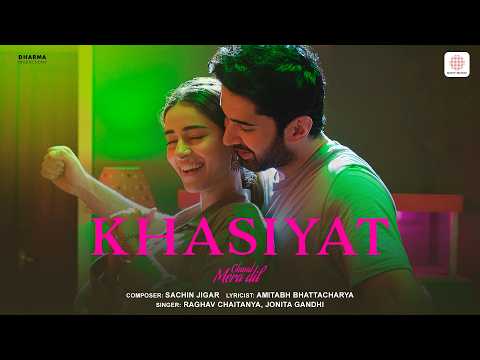 Khasiyat | Chand Mera Dil | Ananya Panday, Lakshya | Sachin Jigar, Raghav C, Jonita, Amitabh B thumbnail