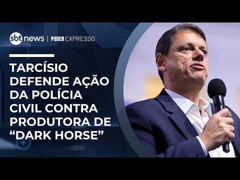 Tarcísio defende autonomia da polícia para ação contra produtora de "Dark Horse" | #PoderExpresso thumbnail