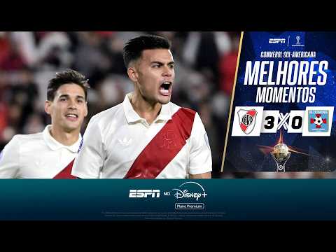 RIVER PLATE ATROPELA BLOOMING E AVANÇA NA SUL-AMERICANA | MELHORES MOMENTOS thumbnail