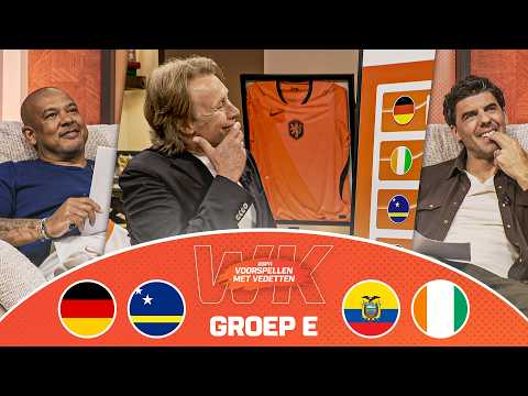 🔮 HANS KRAAY JR. voorspelt 1️⃣ PUNT voor CURAÇAO 🇩🇪🇨🇼🇨🇮🇪🇨 | Groep E | Voorspellen met Vedetten thumbnail