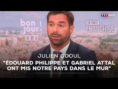 "Édouard Philippe et Gabriel Attal ont mis notre pays dans le mur" : Julien Odoul｜TF1 INFO thumbnail