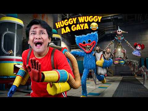 Granny vs Poppy Playtime 5 Huggy Wuggy ? Hilarious Horror Comedy Short Film | Total Chaos! thumbnail