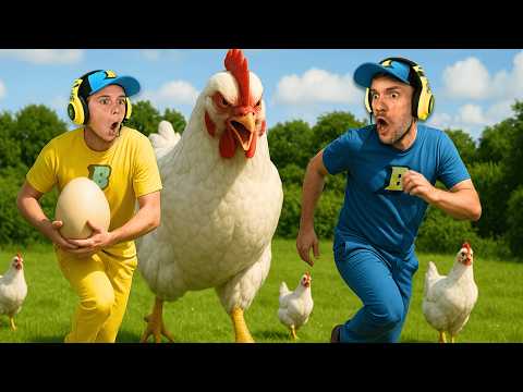 Roubei os Ovos da Galinha e Quase Fui Pego! 😱🥚 thumbnail