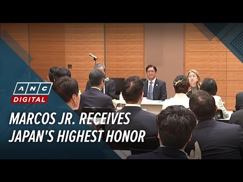 Marcos Jr. receives Japan's highest honor | ANC thumbnail