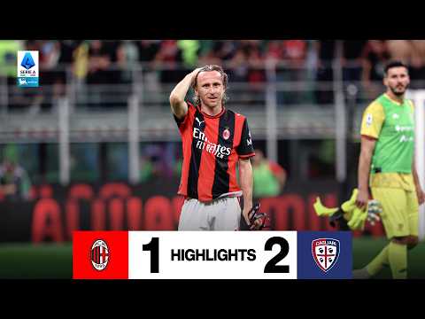Saelemaekers la apre ma vincono i sardi | Milan-Cagliari 1-2 | Highlights Serie A thumbnail