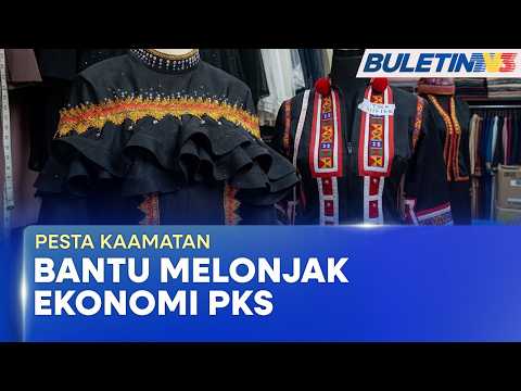 PESTA KAAMATAN | Permintaan Busana Tradisi Tempatan Sabah Lonjak Ekonomi PKS (BU) thumbnail