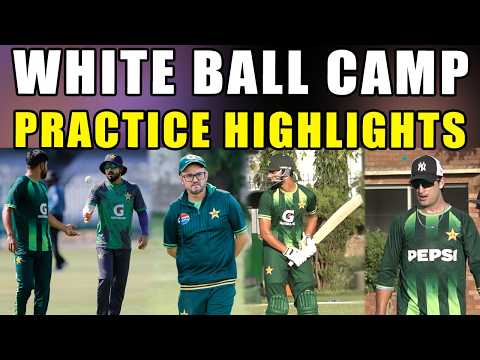 White ball camp begun | Pak players practicing for PAKvAUS Odi series thumbnail