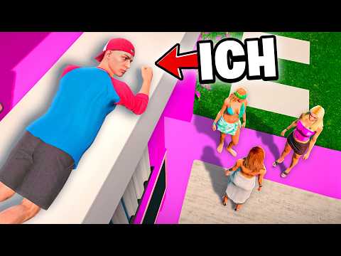 Ich SCHLEICHE mich auf NUR MÄDCHEN INSEL in GTA 5! thumbnail