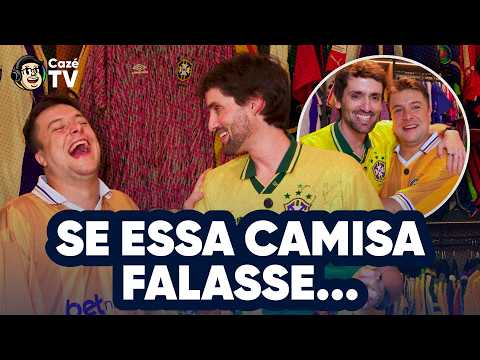CADA CAMISA CARREGA UMA HISTÓRIA! IGOR RODRIGUES CONHECE UMA COLEÇÃO COM 2.763 CAMISAS DE FUTEBOL thumbnail