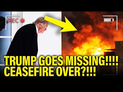 Trump GOES MISSING after STRIKES LAUNCHED!! thumbnail