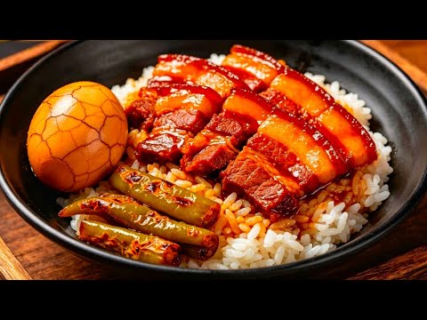 【LIVE】Live stream of Chinese street food: Braised egg and braised pork rice bowl! thumbnail