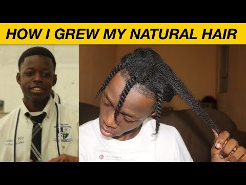 HOW I GREW MY NATURAL HAIR LONG | MY NATURAL HAIR JOURNEY  **(UPDATE!!)** thumbnail