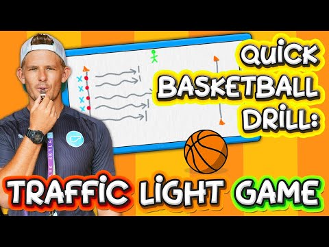 Quick basketball drills: Traffic lights game ? (for ages 5-12) ? thumbnail