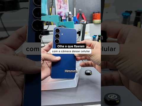 Olha o que fizeram com a câmera desse celular! 😳 Analise S25 FE 📸 thumbnail