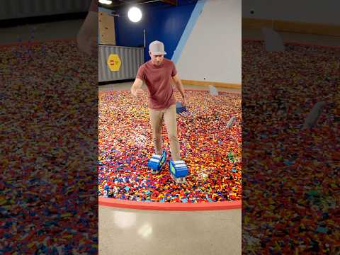 Mark Rober vs LEGO Floor #LEGOWorldPlayDay thumbnail