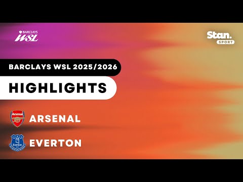 Arsenal v Everton | Highlights | Barclays Women's Super League 2025/26 thumbnail