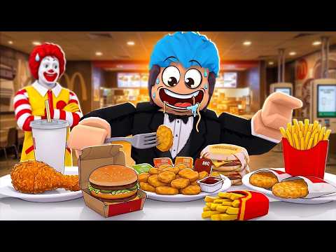 Eating In Mcdonalds | ROBLOX | KUMAIN AKO SA MCDO NG LIBRE thumbnail