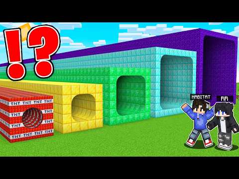 Secret Tunnel in Minecraft thumbnail