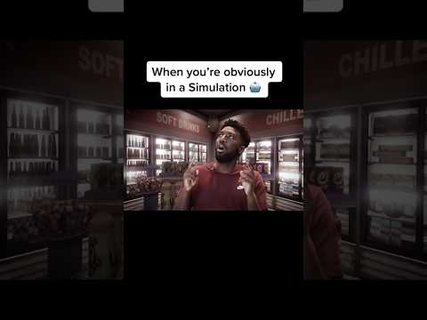 The matrix is so obvious 🤖 #skit #simulation #comedy #matrix thumbnail