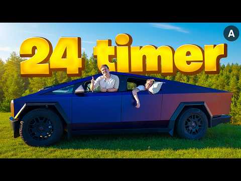 24 Timer i en Cybertruck! ? thumbnail