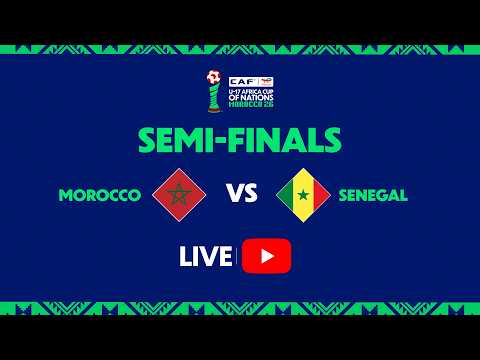 Morocco vs Senegal  | TotalEnergies AFCON U-17 | Semi-Finals thumbnail