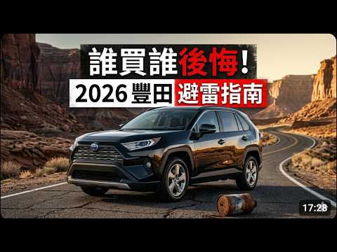 丰田也开始坑人了？我实测6款车，结果两极分化到离谱！（20分钟深度评测） thumbnail
