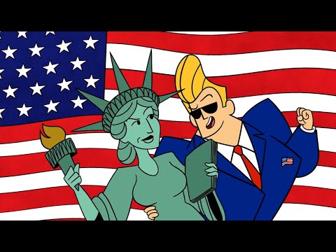 IF JOHNNY BRAVO RAN FOR PRESIDENT (PARODY) thumbnail