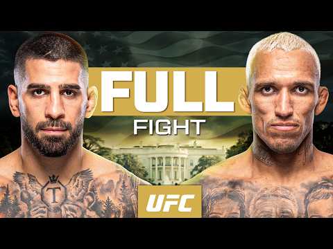 Ilia Topuria vs Charles Oliveira | FULL FIGHT | UFC Freedom 250 thumbnail