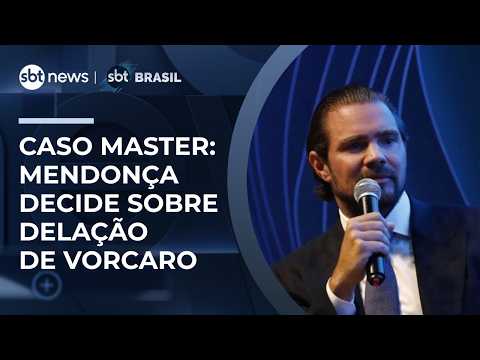 Caso Master: Delação de Vorcaro terá decisão do ministro André Mendonça | #SBTBrasil thumbnail