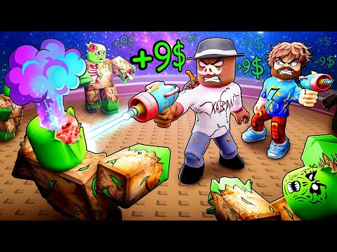 😰 ЗАЩИТА БАЗЫ От АРМИИ ЗОМБИ в РОБЛОКС! + Фиксплей! #2 thumbnail