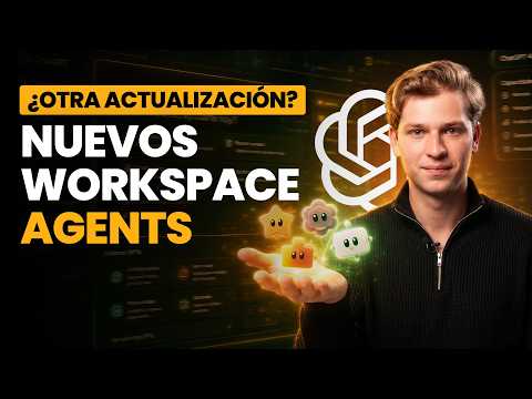 Workspace Agents | ChatGPT ya tiene agentes que trabajan solos 24/7 thumbnail