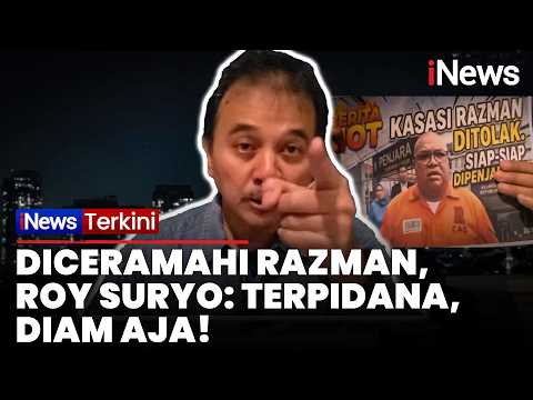 GAK TERIMA DICERAMAHI! Roy Suryo Semprot Razman: Kamu Terpidana, Diam Aja! | iNews Terkini thumbnail