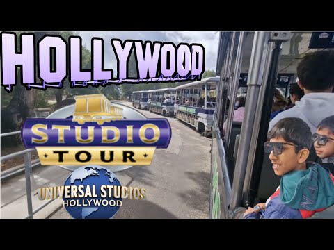 ? Hollywood Magic! Kids Go Behind The Scenes on Universal Studios Tour! ✨#2winners #universalstudios thumbnail
