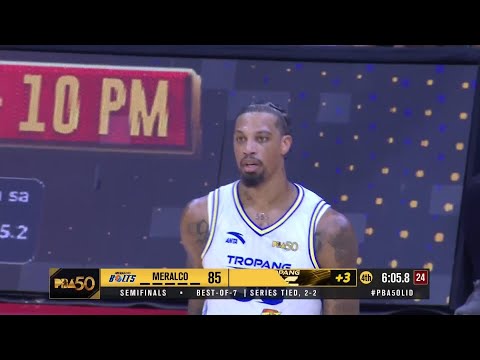 TNT vs MERALCO | SMART PLAYS OF QUARTERS 3 & 4 | PBA SEASON 50 COMMISSIONER'S CUP thumbnail