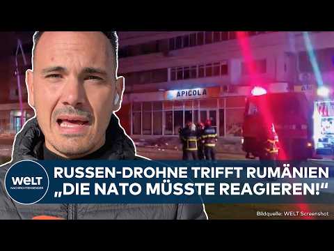 PUTINS KRIEG: Russland trifft Rumänien! Drohne schlägt in Wohnhaus ein - was macht die Nato? thumbnail