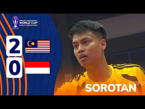 Sorotan: Malaysia 2 - 0 Indonesia | Berkumpulan | Perlawanan 2 | TM ISTAF Sepaktakraw World Cup 2026 thumbnail