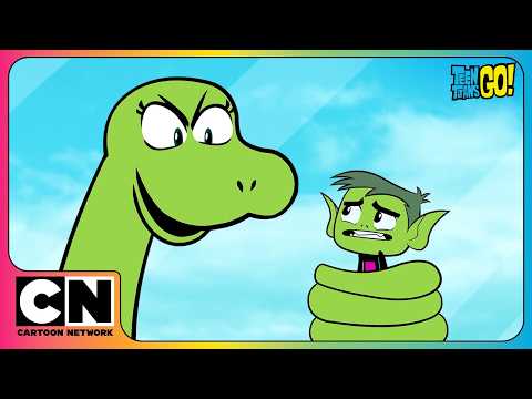 🦈🦁 Teen Titans Go! 🐶🐈 | Animal Takeover Compilation - Part 1 | @cartoonnetworkasia thumbnail